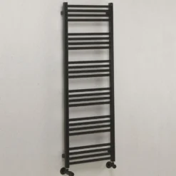 Crosswater MPRO Matt Black Heated Towel Rail