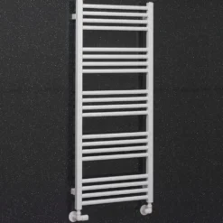 Crosswater MPRO Matt White Heated Towel Rail