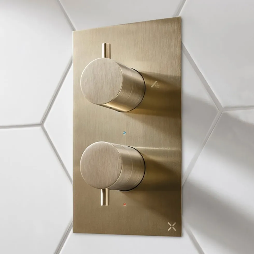 Crosswater MPRO 2 Outlet Concealed Thermostatic Shower Valve
