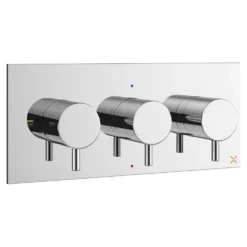 Crosswater MPRO 3 Outlet Concealed Thermostatic Shower Valve