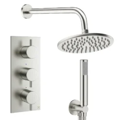 Crosswater MPRO 2 Outlet 3 Handle Shower Bundle