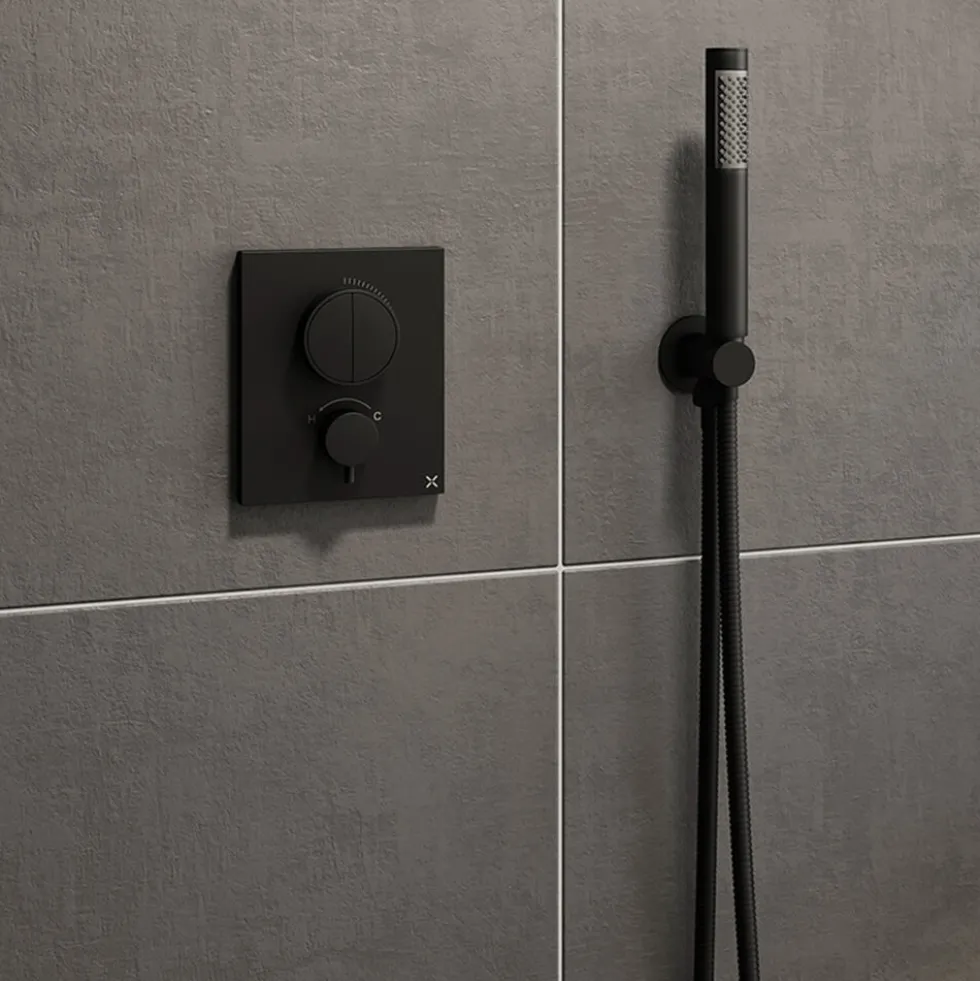 Crosswater MPRO Push 2 Outlet Concealed Valve with Crossbox Technology