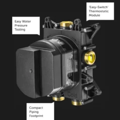 Crosswater MPRO Push 2 Outlet Concealed Valve with Crossbox Technology