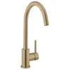 Crosswater MPRO Single Lever Mono Kitchen Mixer Tap - Brushed Brass