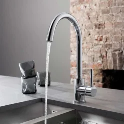Crosswater MPRO Single Lever Mono Kitchen Mixer Tap - Chrome