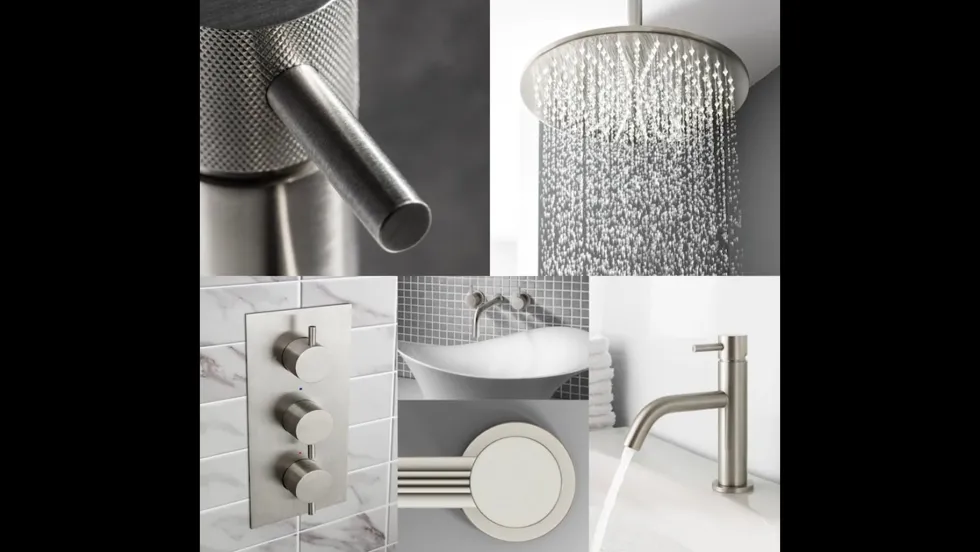 Crosswater MPRO Twin Lever Basin Mini Monobloc