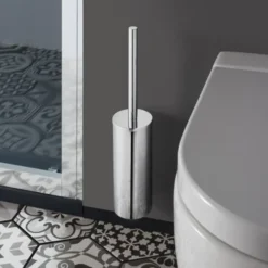 Crosswater MPRO Wall Mounted Toilet Brush Set