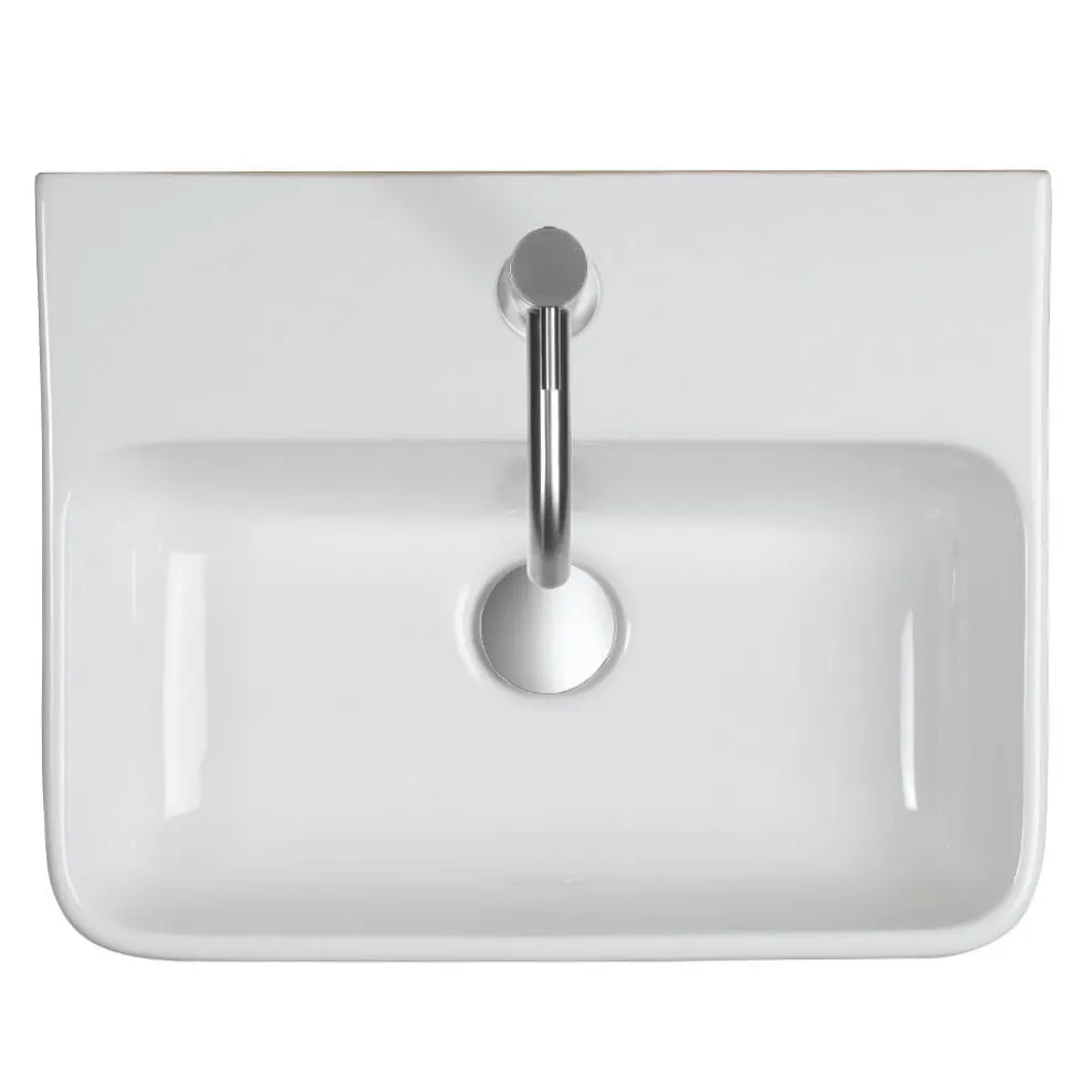 Crosswater Navona Rectangular Countertop / Wall Mounted Basin