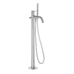 Crosswater 3ONE6 Stainless Steel Floorstanding Bath Shower Mixer Tap