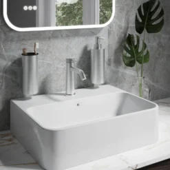 Crosswater 3ONE6 Stainless Steel Wall Mounted Soap Dispenser