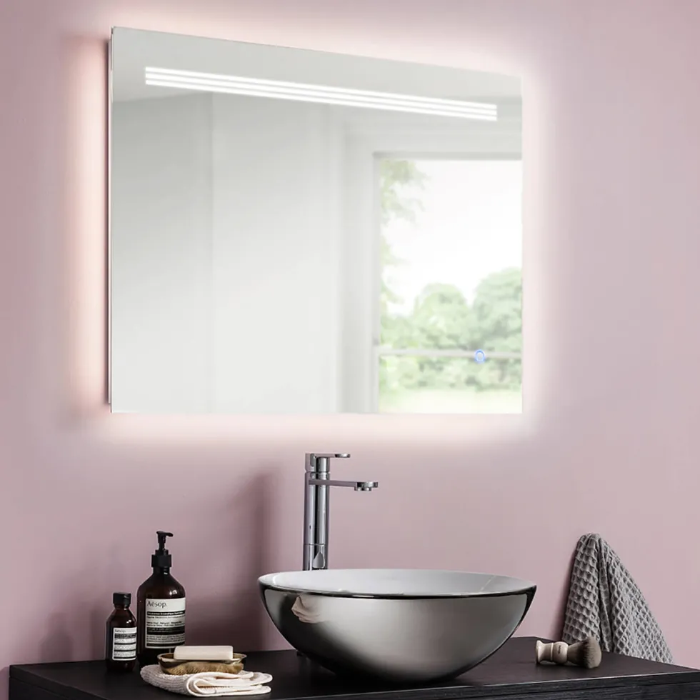 Crosswater Radiance Ambient Lit Mirror - 600 x 800mm