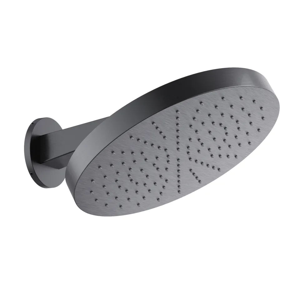 Crosswater Revive Stainless Steel Round Shower Head Wall Mounted