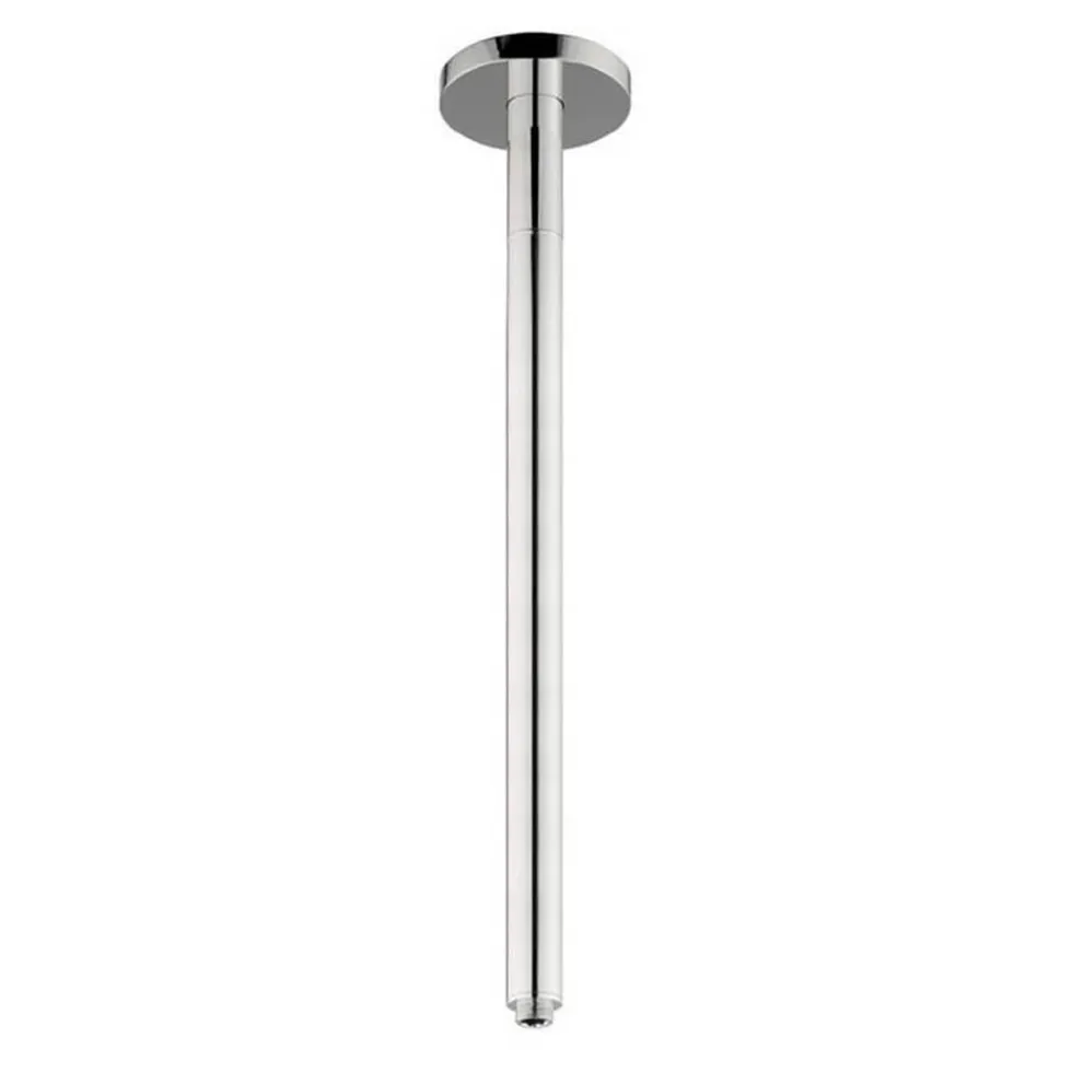 Crosswater Rex Chrome Extendable Ceiling Mounted Shower Arm - 80mm, 120mm & 200mm