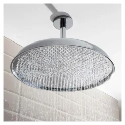 Crosswater Rex Chrome Extendable Ceiling Mounted Shower Arm - 80mm, 120mm & 200mm