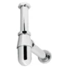 Crosswater Standard Bottle Trap with 400mm Pipe - Chrome