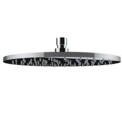 Crosswater Union 250mm Fixed Shower Head - Brushed Black Chrome