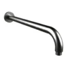 Crosswater Union 400mm Wall Mounted Shower Arm - Brushed Black Chrome
