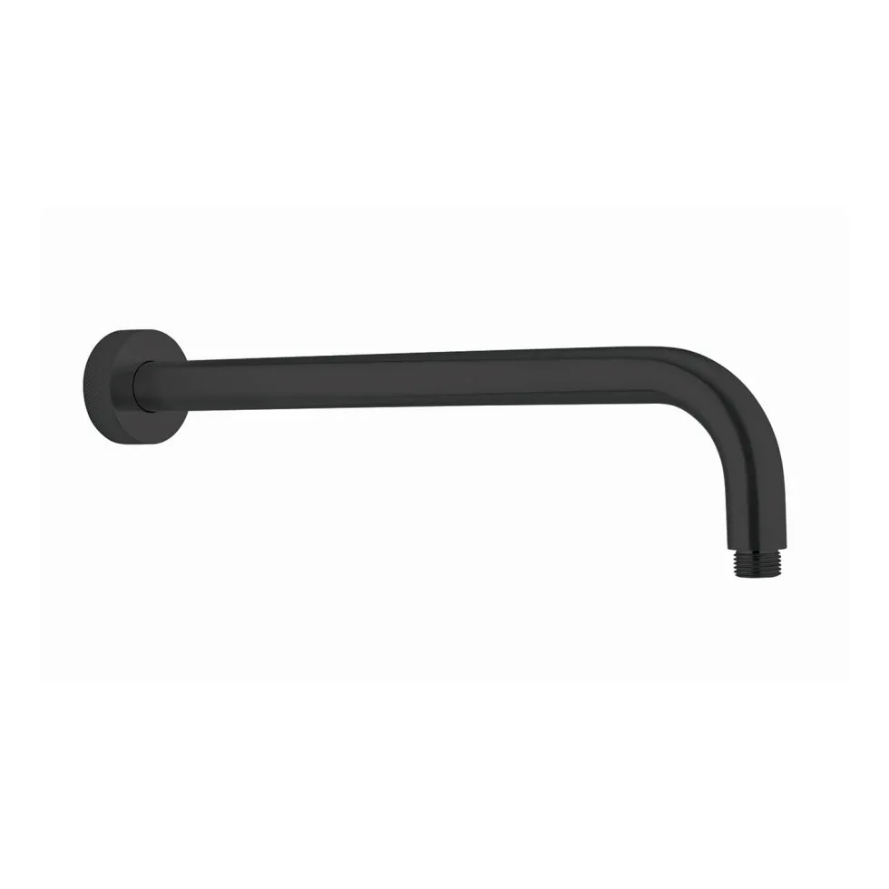 Crosswater Union 400mm Wall Mounted Shower Arm - Matt Black