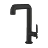 Crosswater Union WRAS Approved Tall Basin Mixer Tap - Matt Black