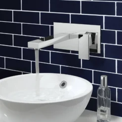 Crosswater Verge 2 Hole Wall Mounted Basin Mixer Tap