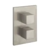 Crosswater Verge Thermostatic 1 Outlet Shower Valve - Crossbox Technology - Brushed Stainless Steel Effect