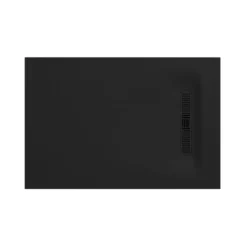 Crosswater Vito 25mm Dolomite Stone Resin Rectangular Shower Tray with Linear Waste Position