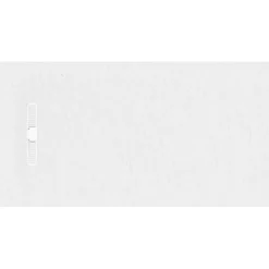Crosswater Vito 25mm Dolomite Stone Resin Textured Rectangular Shower Tray with Linear Waste Cover
