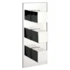 Crosswater Water Square 2 Outlet Concealed Thermostatic Shower Valve