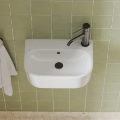 Daisy Wall Hung Cloakroom Basin - 360 x 250mm