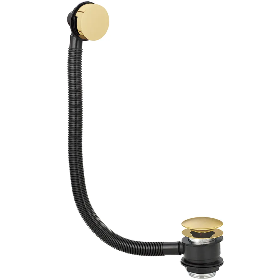 Drench Bath Click Clack Waste with Overflow