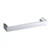 Drench Chrome Rectangular D Bar Furniture Handle - 96mm Centres