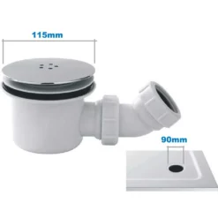 Drench Fast Flow Shower Waste
