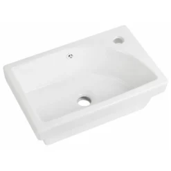 Drench Groove 460mm Fluted Floorstanding Cloakroom Vanity Unit & Basin