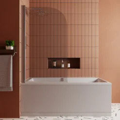Drench Keyhole Shower Bath & Shower Screen