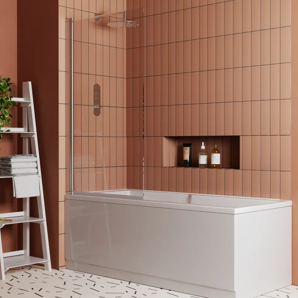 Drench Keyhole Shower Bath & Shower Screen