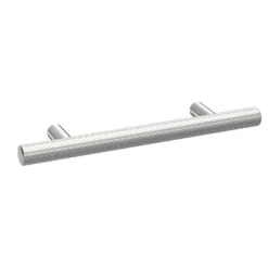 Drench Knurled T Bar Furniture Handle - 96mm Centres