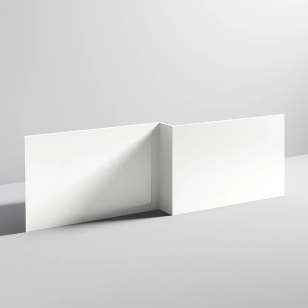 Drench L Shaped Shower Bath & Optional Panel - 1500mm