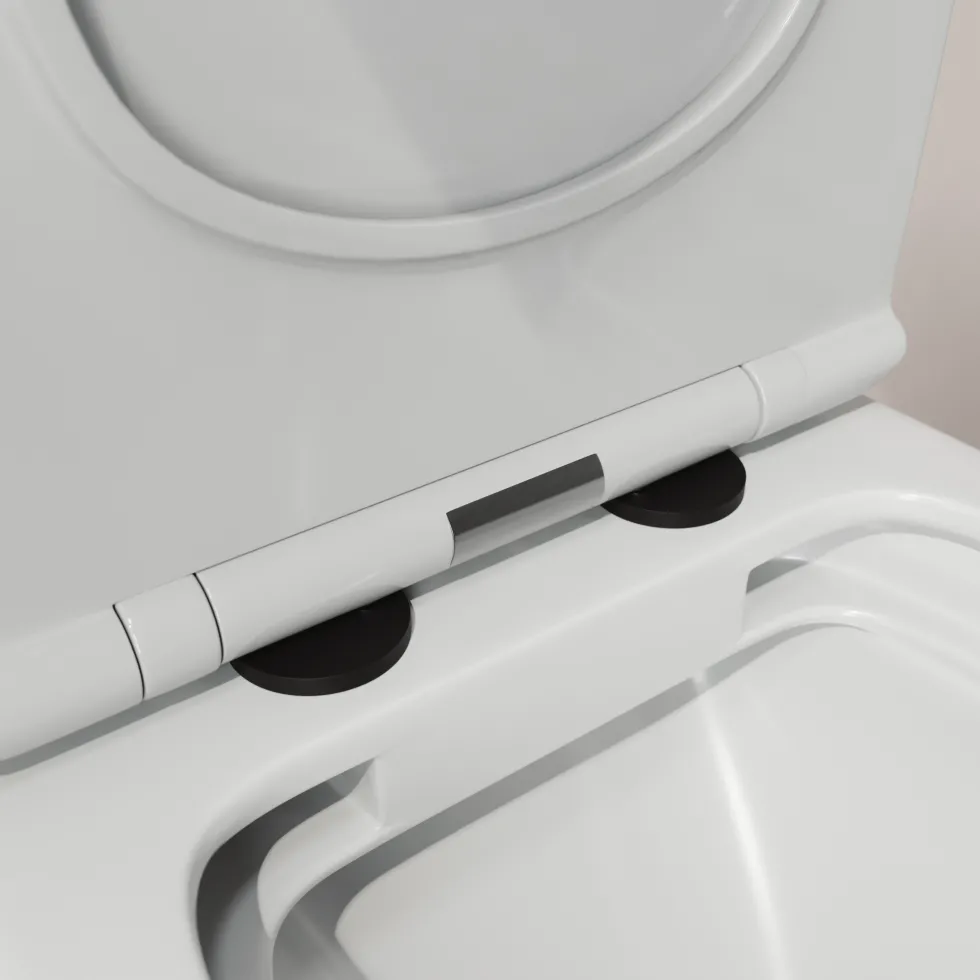 Drench 60mm Toilet Seat Hinge Cover Caps