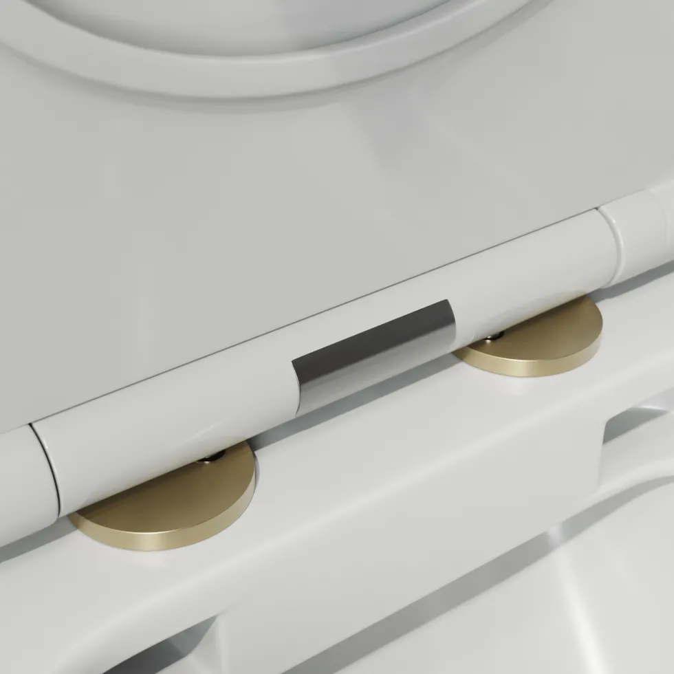 Drench 60mm Toilet Seat Hinge Cover Caps