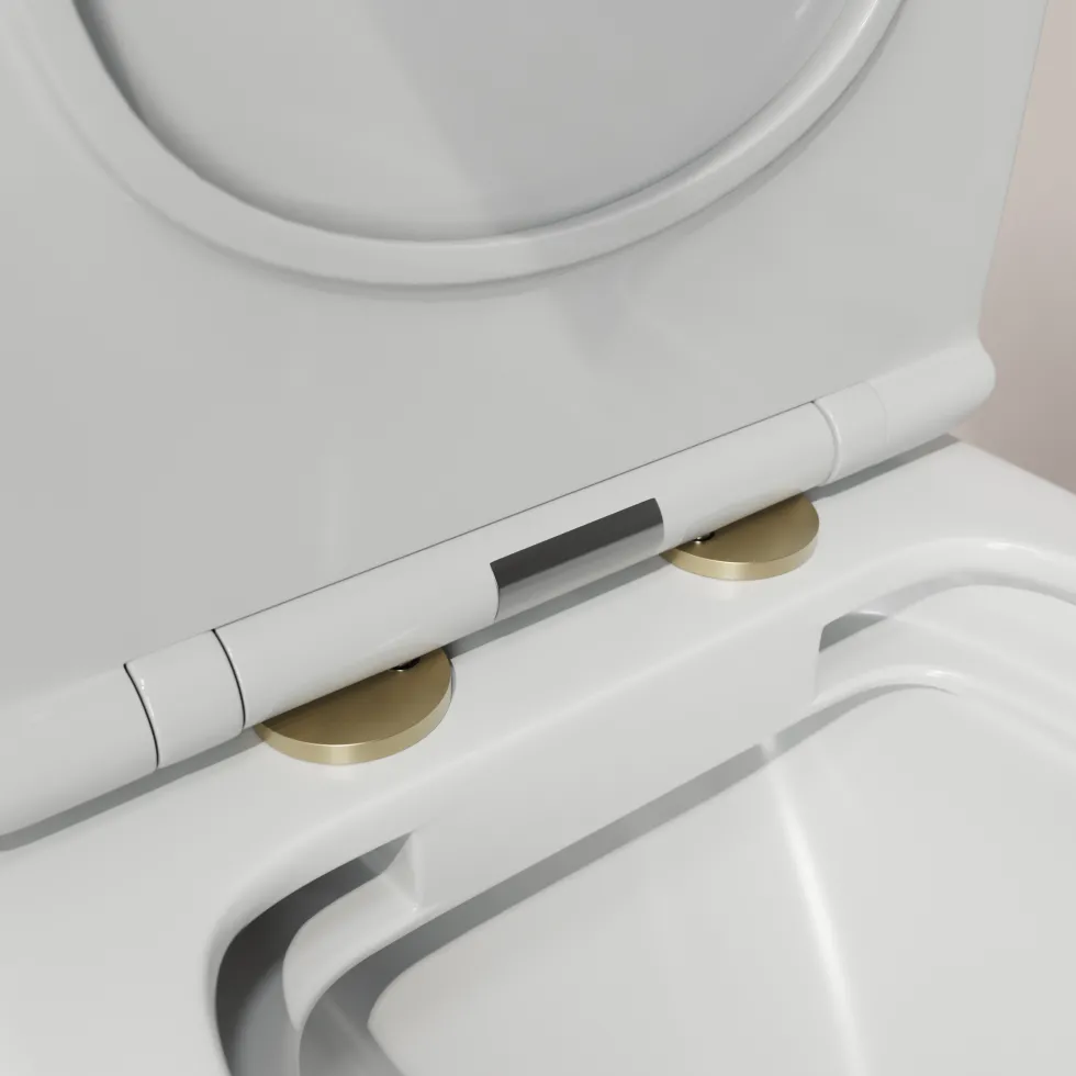 Drench 60mm Toilet Seat Hinge Cover Caps