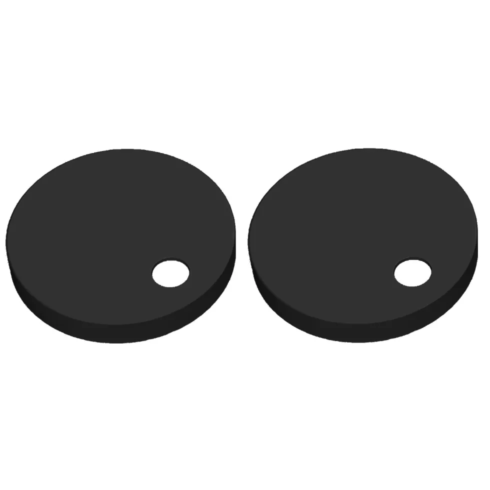 Drench 60mm Toilet Seat Hinge Cover Caps