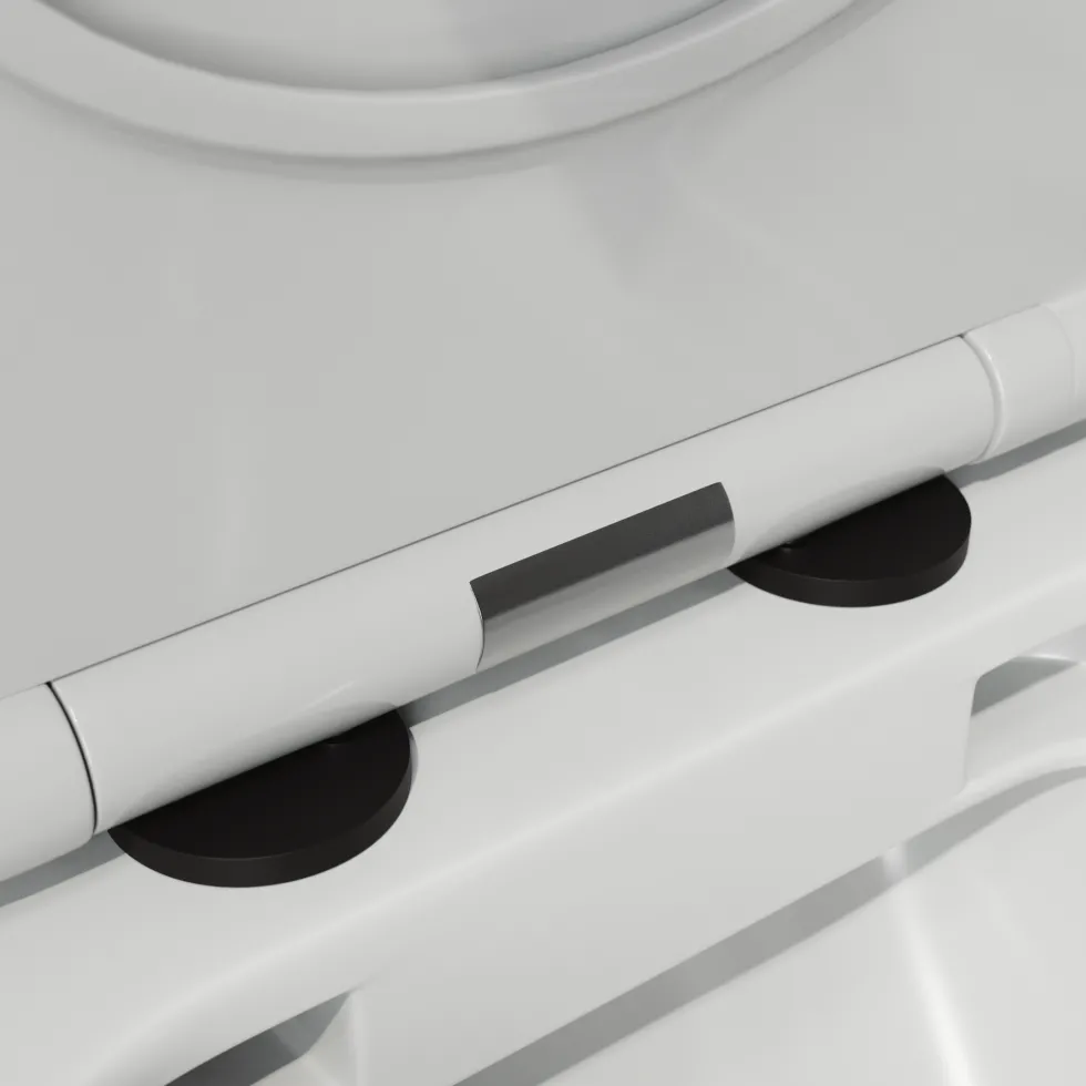 Drench 60mm Toilet Seat Hinge Cover Caps