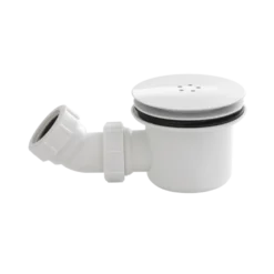 Drench 90mm White High Flow Shower Tray Waste