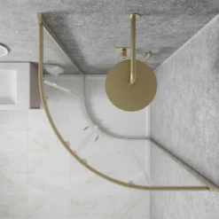 Drench Naturals Grey Concrete PVC Waterproof Bathroom Wall Panel - 1000 x 2400mm