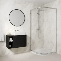 Drench Naturals Pergamon Marble PVC Waterproof Bathroom Wall Panel - 1000 x 2400mm