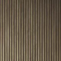 Drench Naturals Walnut Slatted Wood Waterproof Bathroom Wall Panel - 3 pack