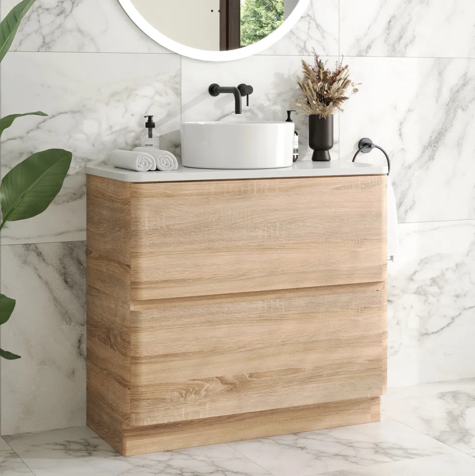 Drench Origin 900mm Floorstanding Vanity Unit & Countertop