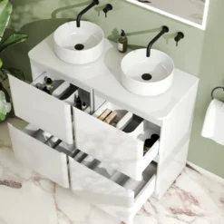 Drench Origin 1000mm Floorstanding Vanity Unit & Countertop