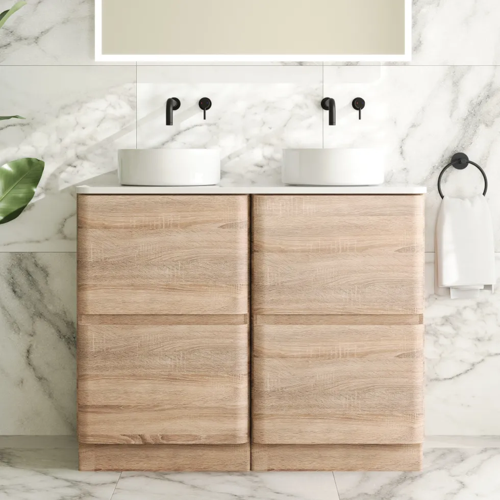 Drench Origin 1000mm Floorstanding Vanity Unit & Countertop