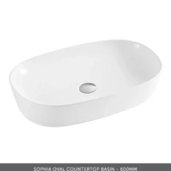 Drench Origin 900mm Fluted Floorstanding Vanity Unit & Countertop